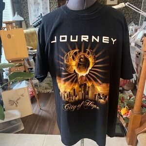 Journey 2012 tour T-shirt by anvil size XL